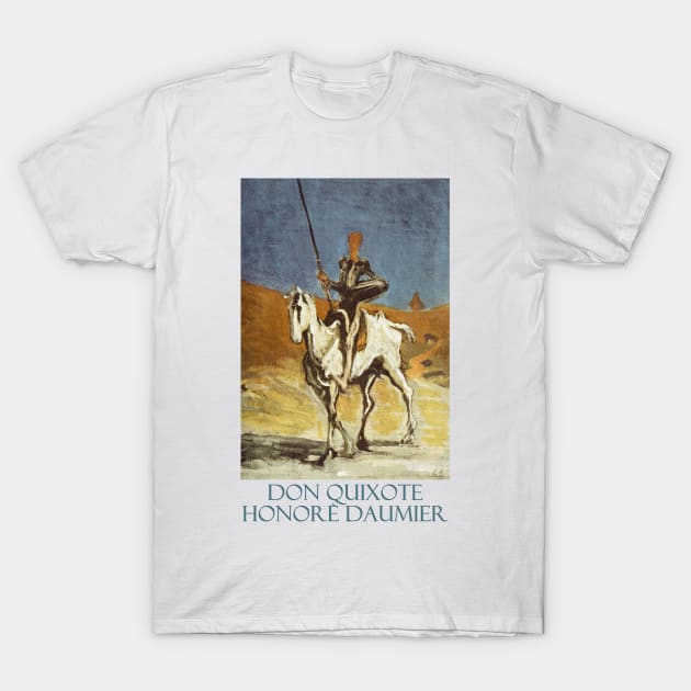 Don Quixote by Honoré Daumier T-Shirt by Naves